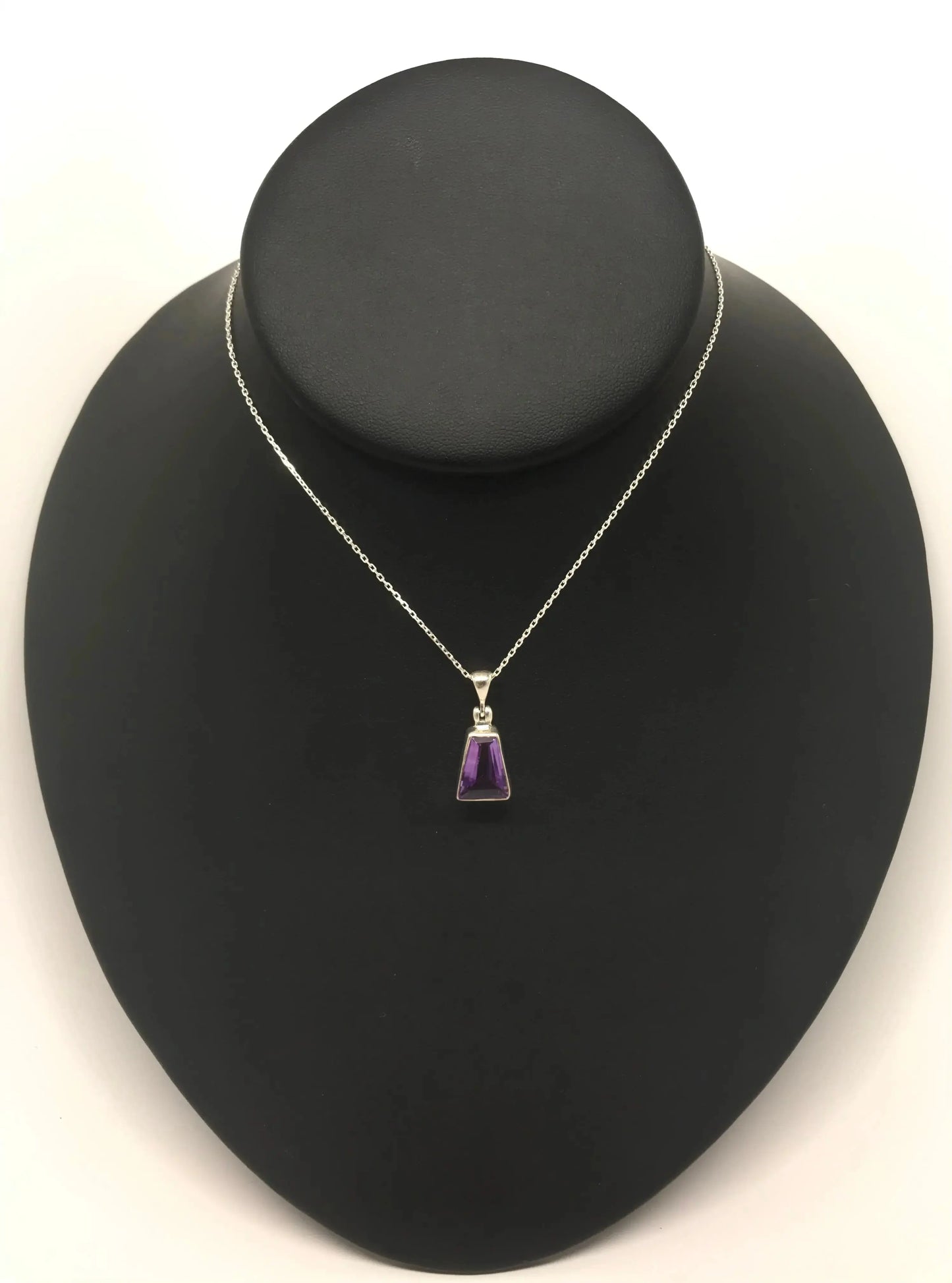 Amethyst Trapezoid Pendant Tarazed Gems & Jewellery