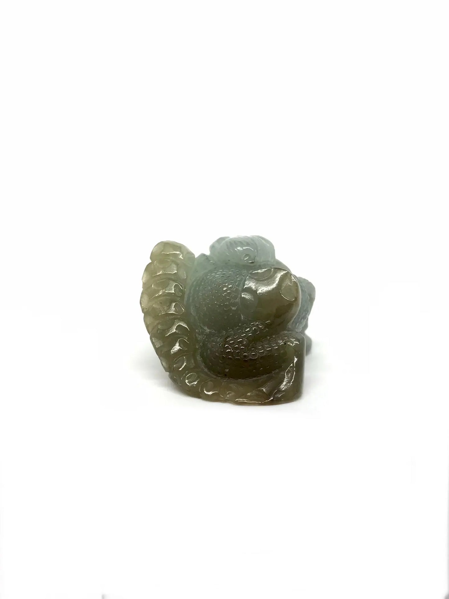 Jade Lucky Frog / Jin Chan (金蟾) Carving (Myanmar / Burma) Tarazed Gems & Jewellery