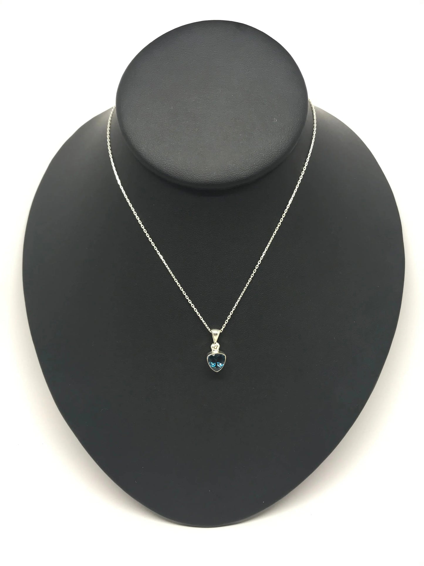 London Blue Topaz Trillion Pendant Tarazed Gems & Jewellery