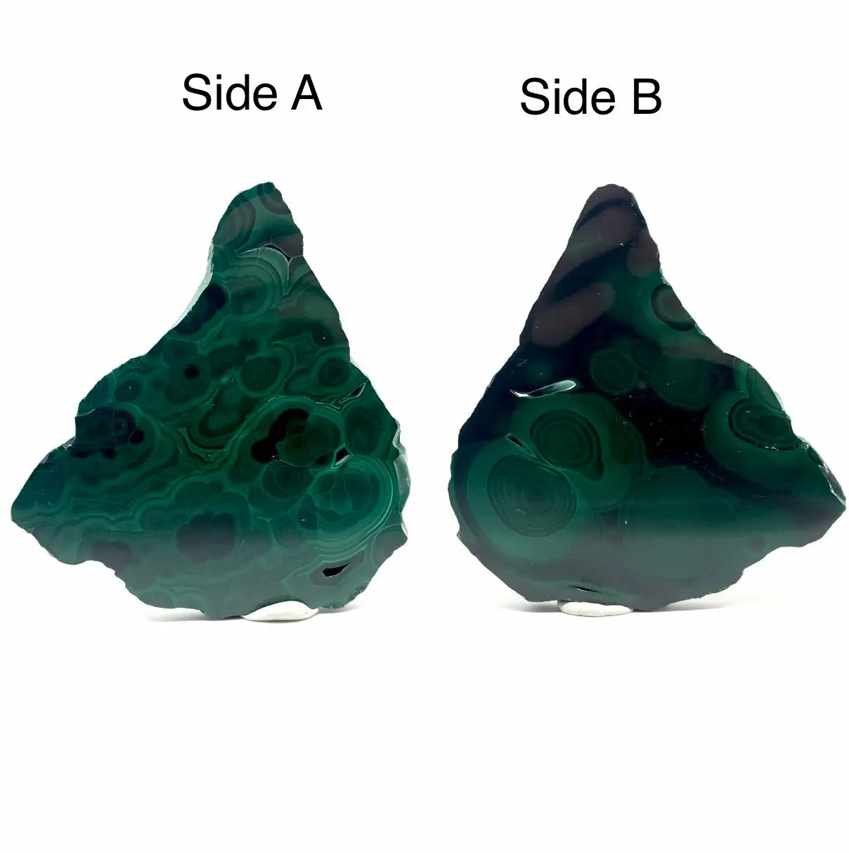 Malachite Slices (DRC) Tarazed Gems & Jewellery