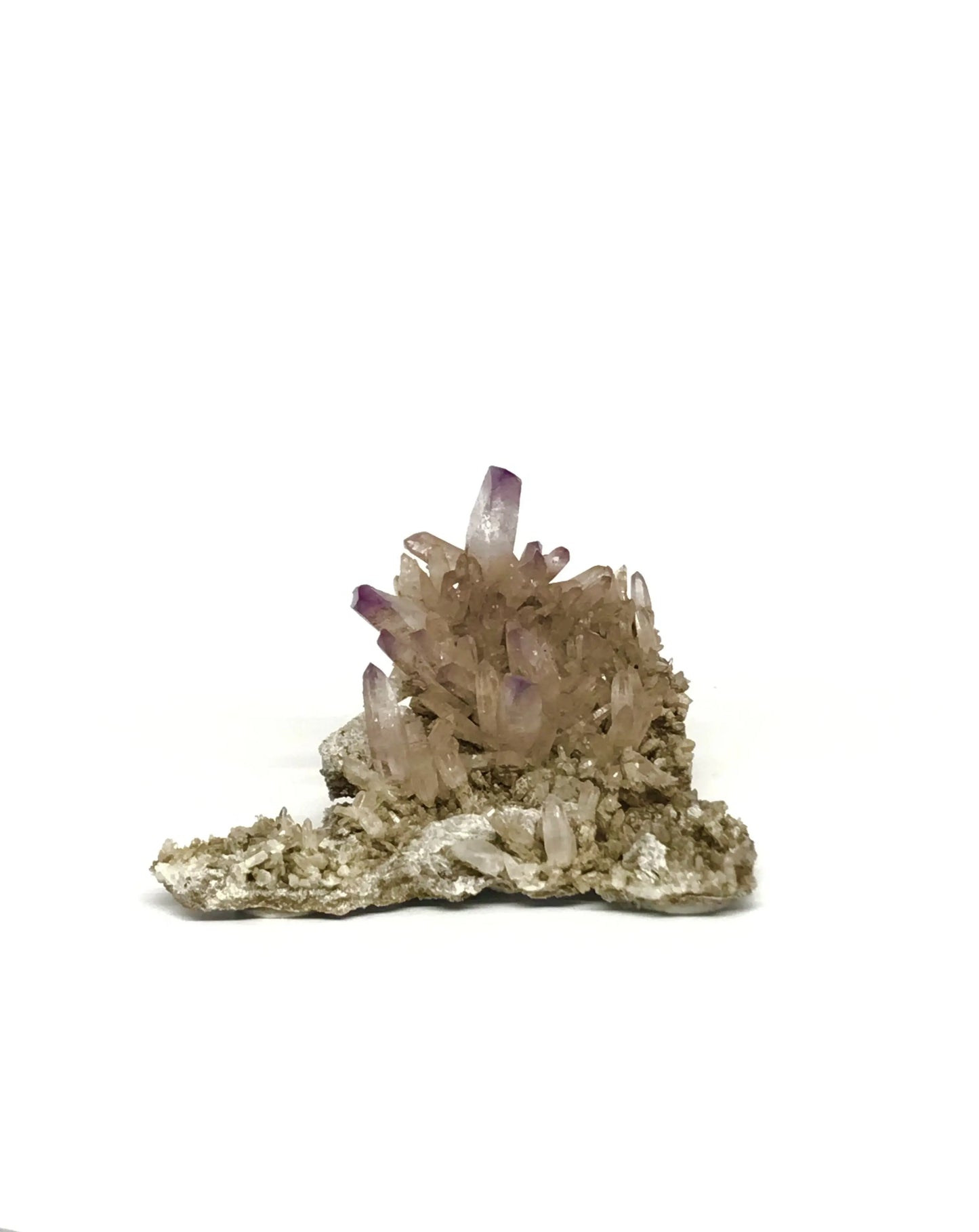 Veracruz Amethyst And Calcite On Albite(?) (Mexico) Tarazed Gems & Jewellery