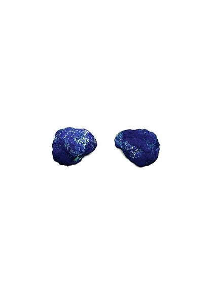 Azurite "Blueberry" Geode Pair (Russia) Tarazed Gems & Jewellery