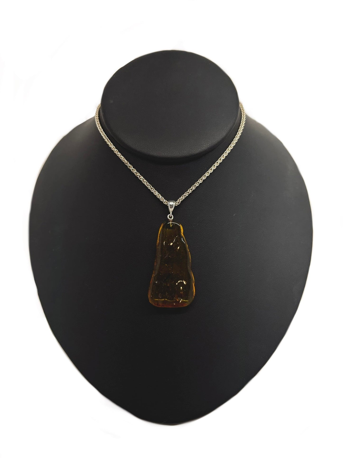 Baltic Amber Pendant with Insect Inclusions Tarazed Gems & Jewellery