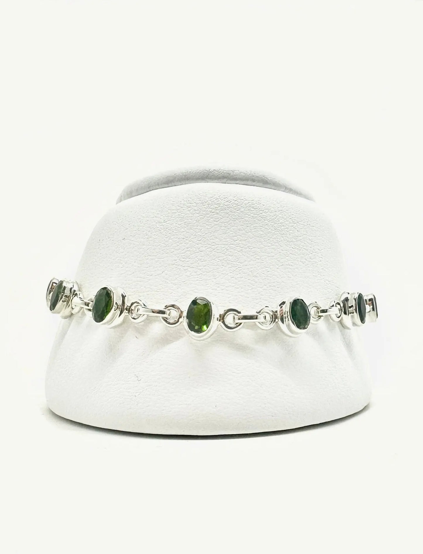 Chrome Diopside Bracelet Tarazed Gems & Jewellery