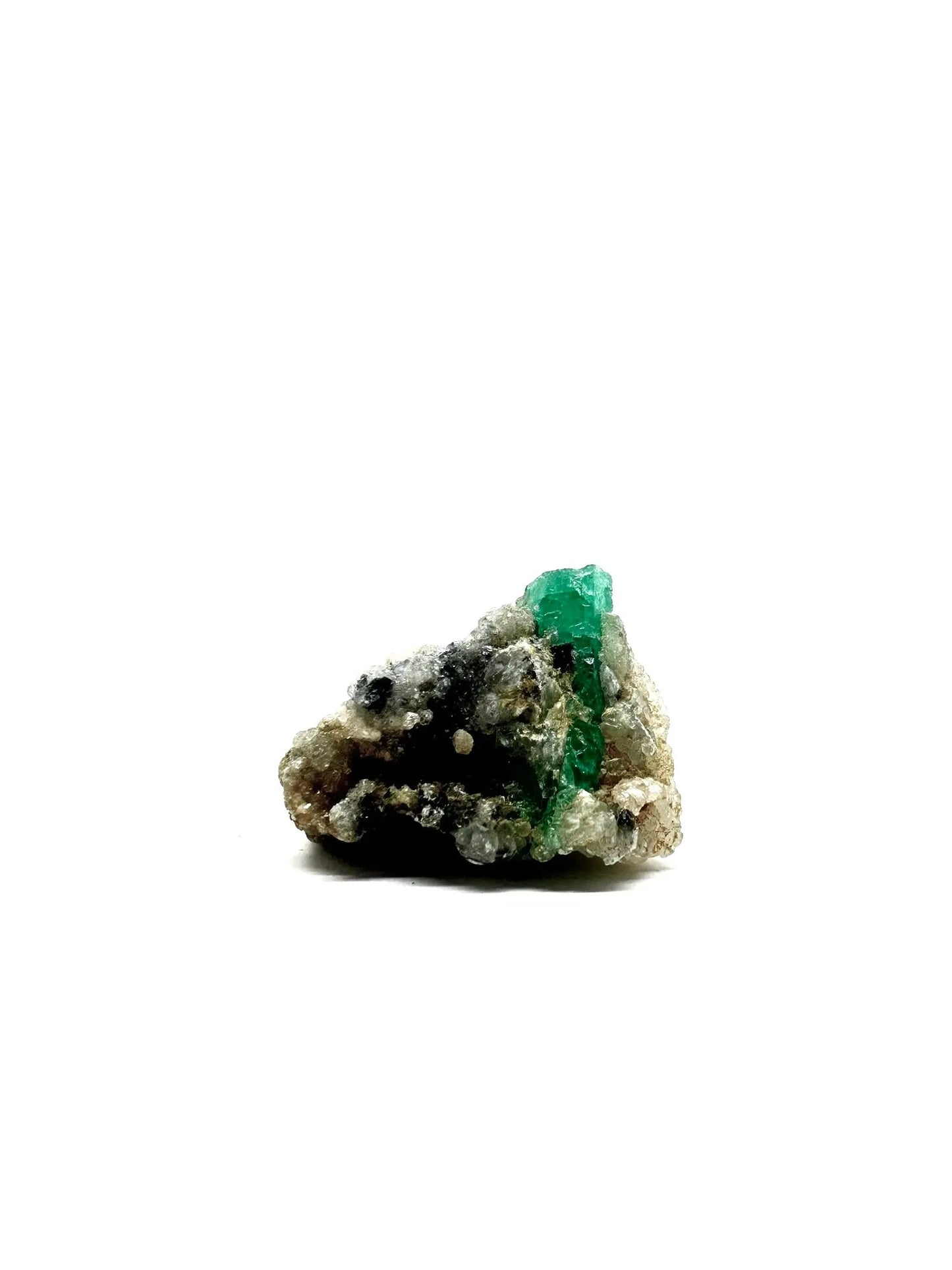 Emerald on Calcite (Colombia) Tarazed