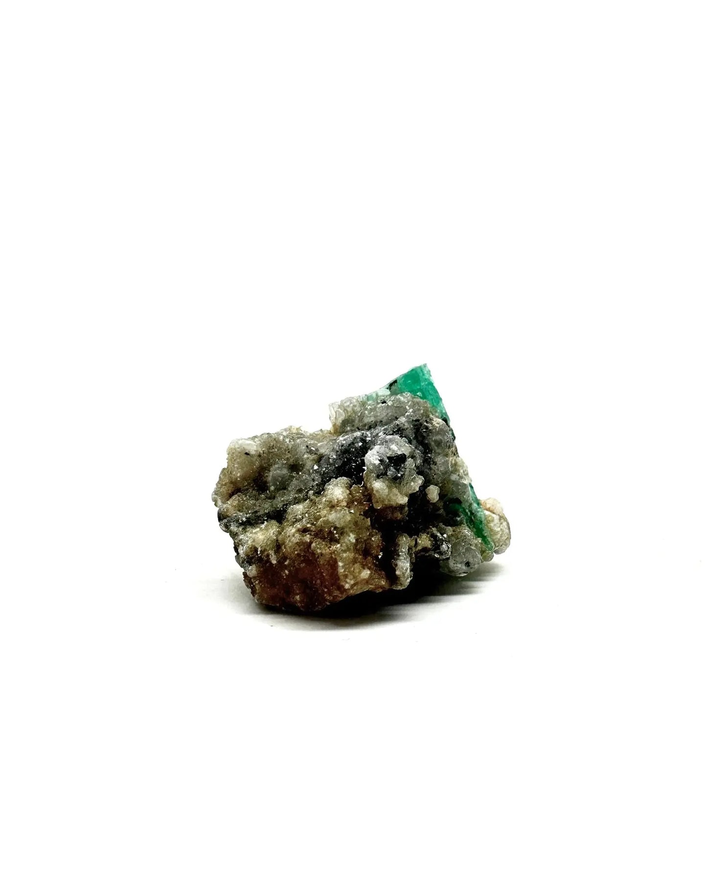 Emerald on Calcite (Colombia) Tarazed