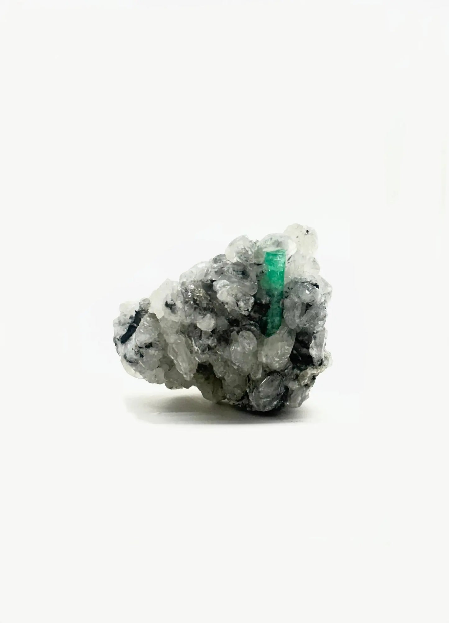 Emerald on Calcite (Colombia) Tarazed