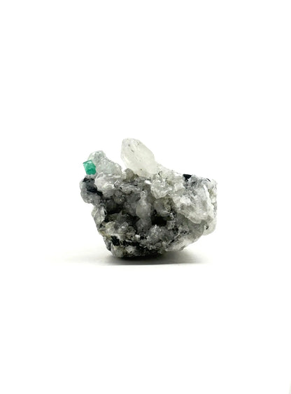 Emerald on Calcite (Colombia) Tarazed