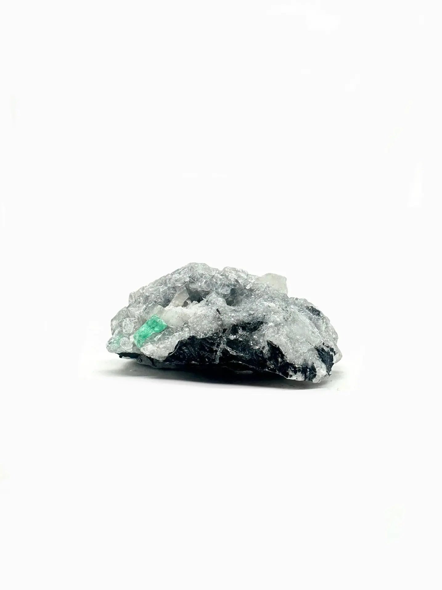 Emerald on Calcite (Colombia) Tarazed