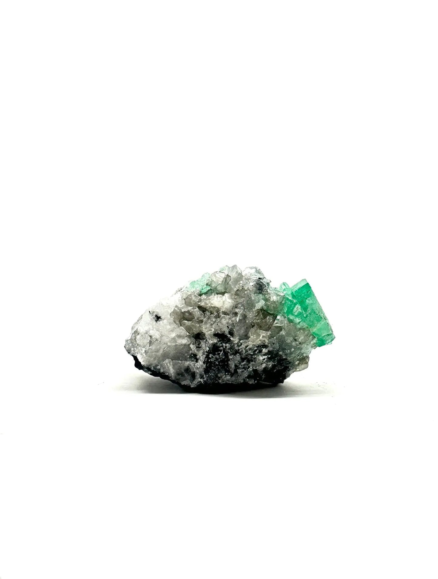 Emerald on Calcite (Colombia) Tarazed