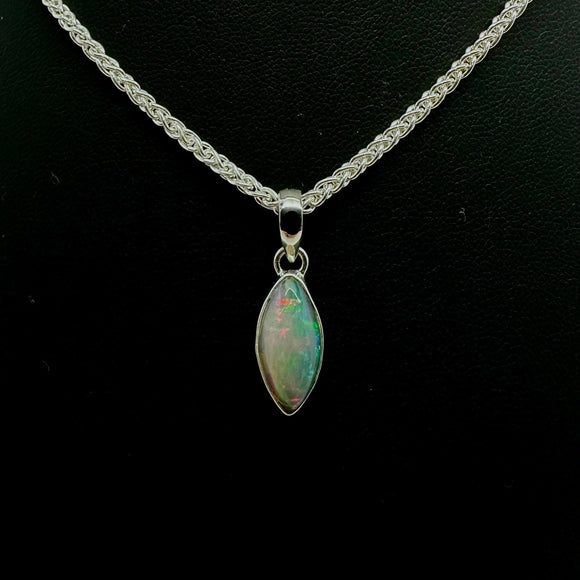 Ethiopian Opal Marquise Pendant Tarazed Gems & Jewellery