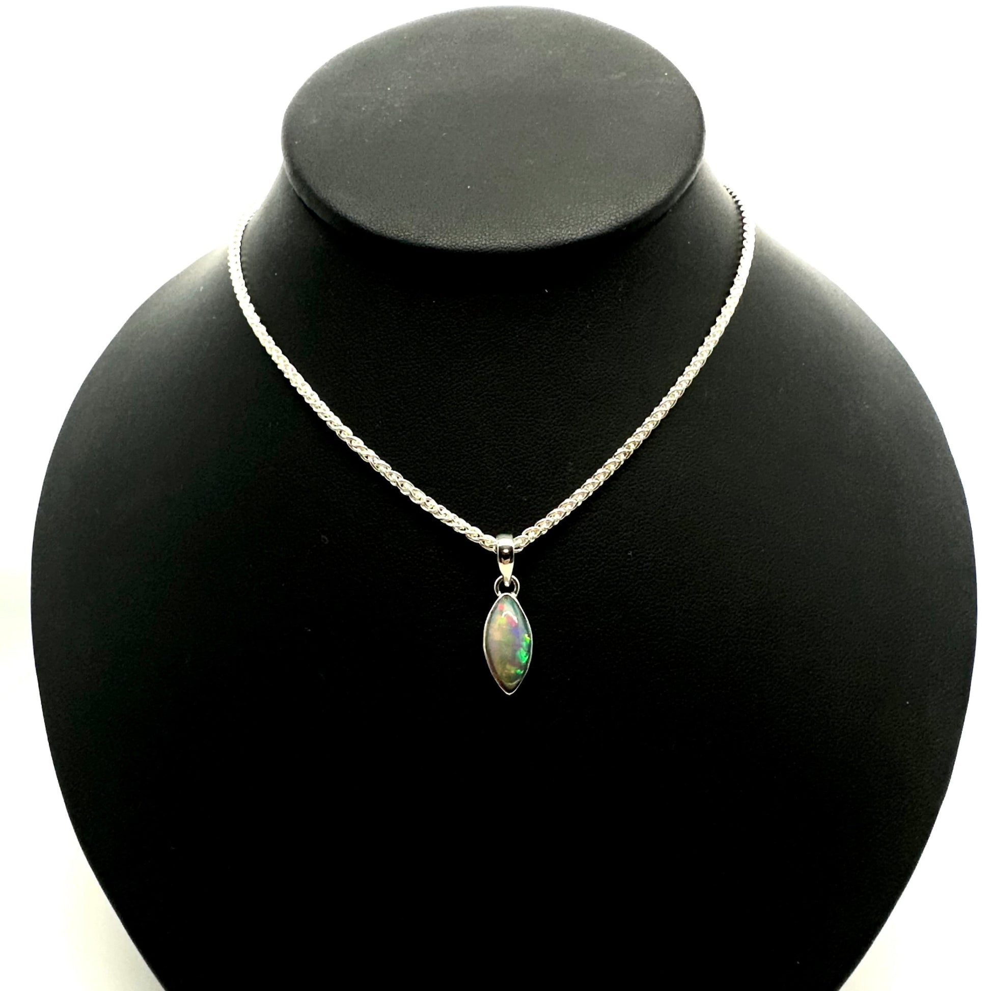 Ethiopian Opal Marquise Pendant Tarazed Gems & Jewellery