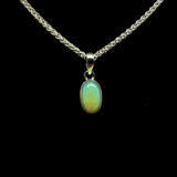 Ethiopian Opal Oval Pendant Tarazed Gems & Jewellery