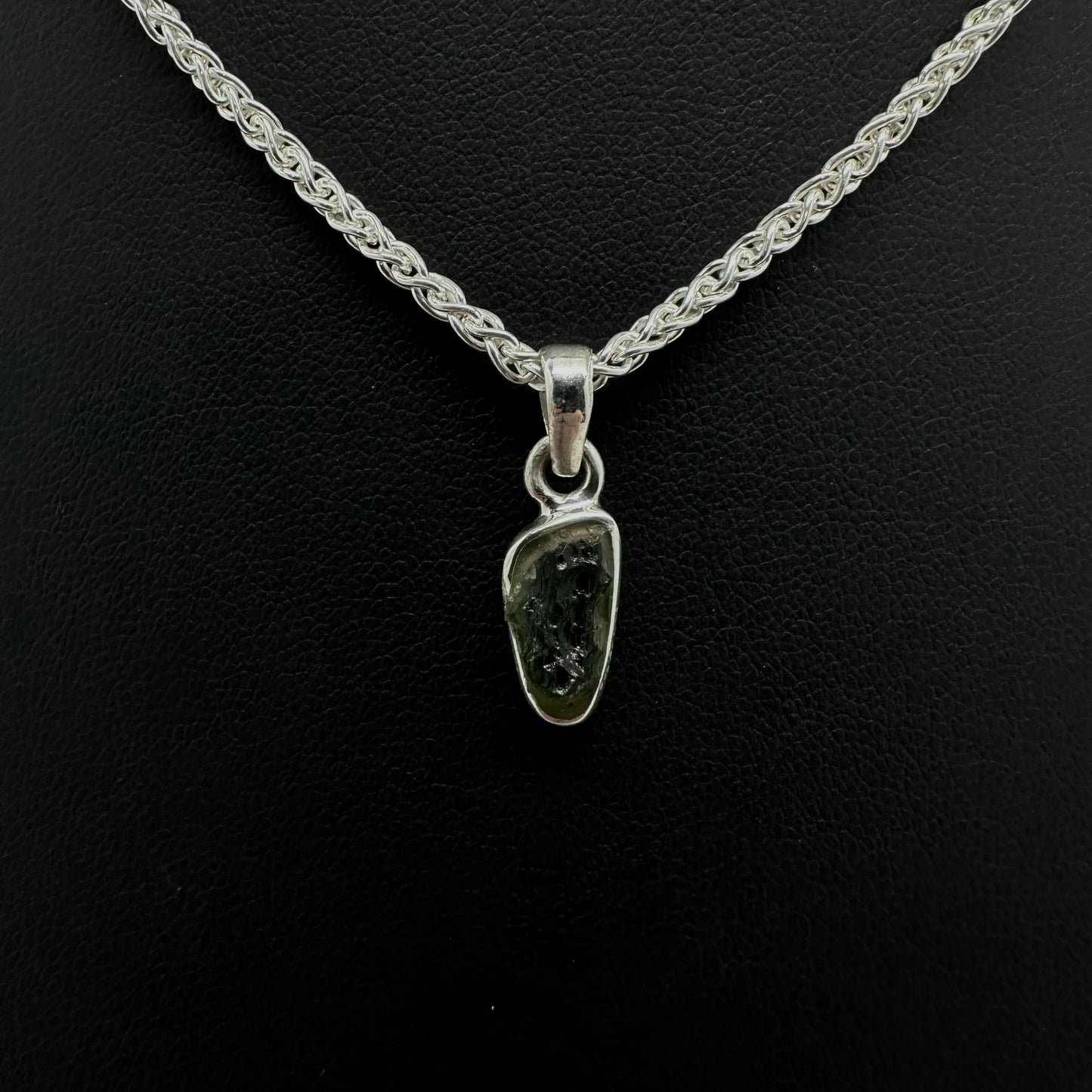 Moldavite Pendant Tarazed Gems & Jewellery