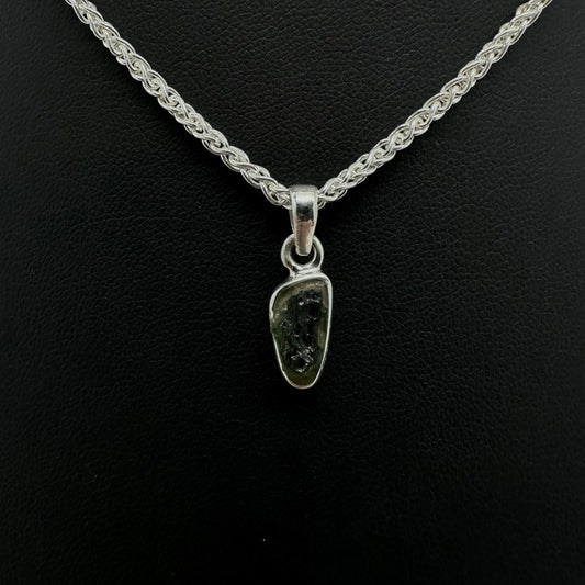 Moldavite Pendant Tarazed Gems & Jewellery