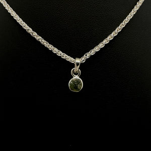 Moldavite Round Pendant Tarazed Gems & Jewellery