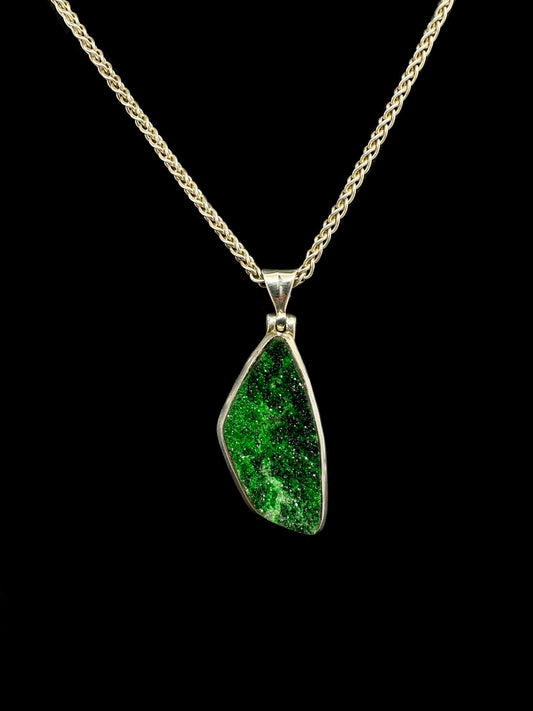 Uvarovite Garnet Pendant Tarazed Gems & Jewellery