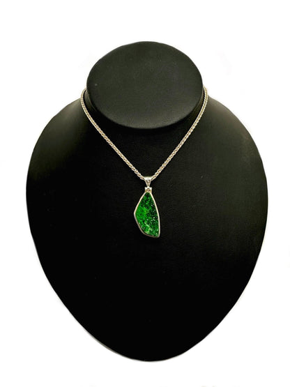 Uvarovite Garnet Pendant Tarazed Gems & Jewellery