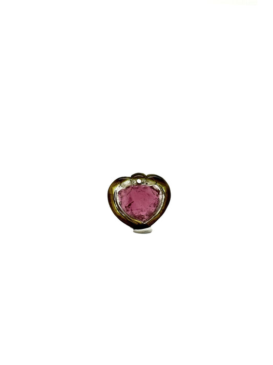 Watermelon Tourmaline Heart Carving Tarazed Gems & Jewellery