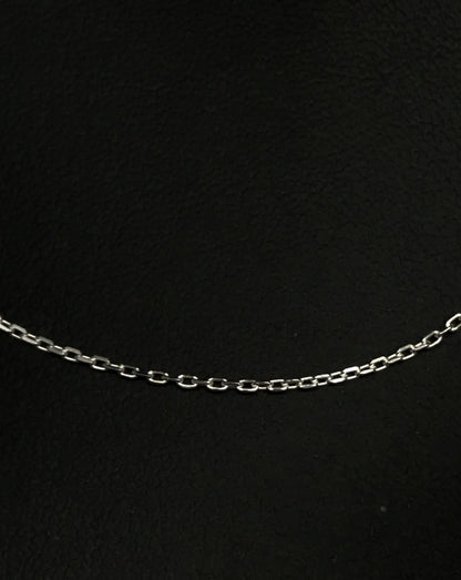 18" Sterling Silver Forz D/C Chain (1.10mm) Tarazed Gems & Jewellery