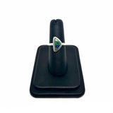 Azurite and Malachite Triangle Ring Size 6 Tarazed Gems & Jewellery