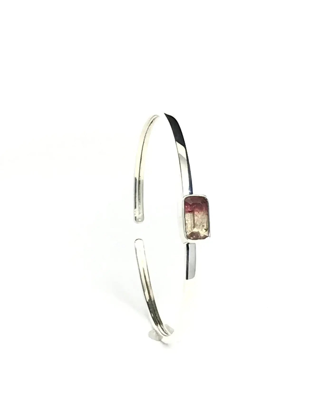 Bi-Color Tourmaline Twist-On Cuff Tarazed Gems & Jewellery
