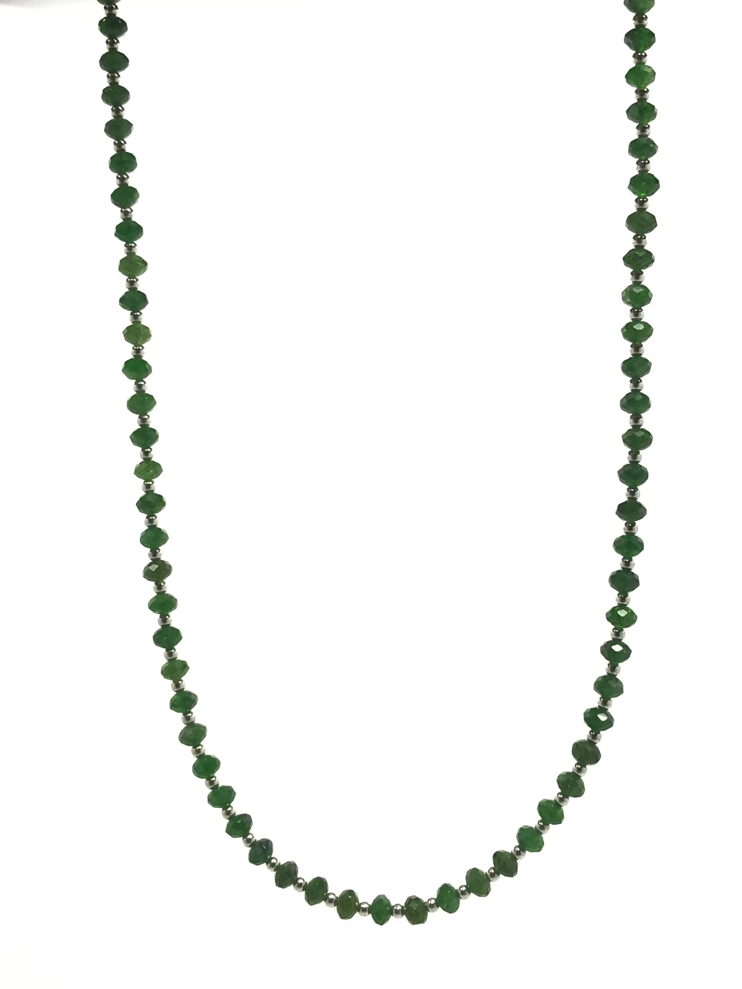 Chrome Diopside 16" Necklace Tarazed Gems & Jewellery