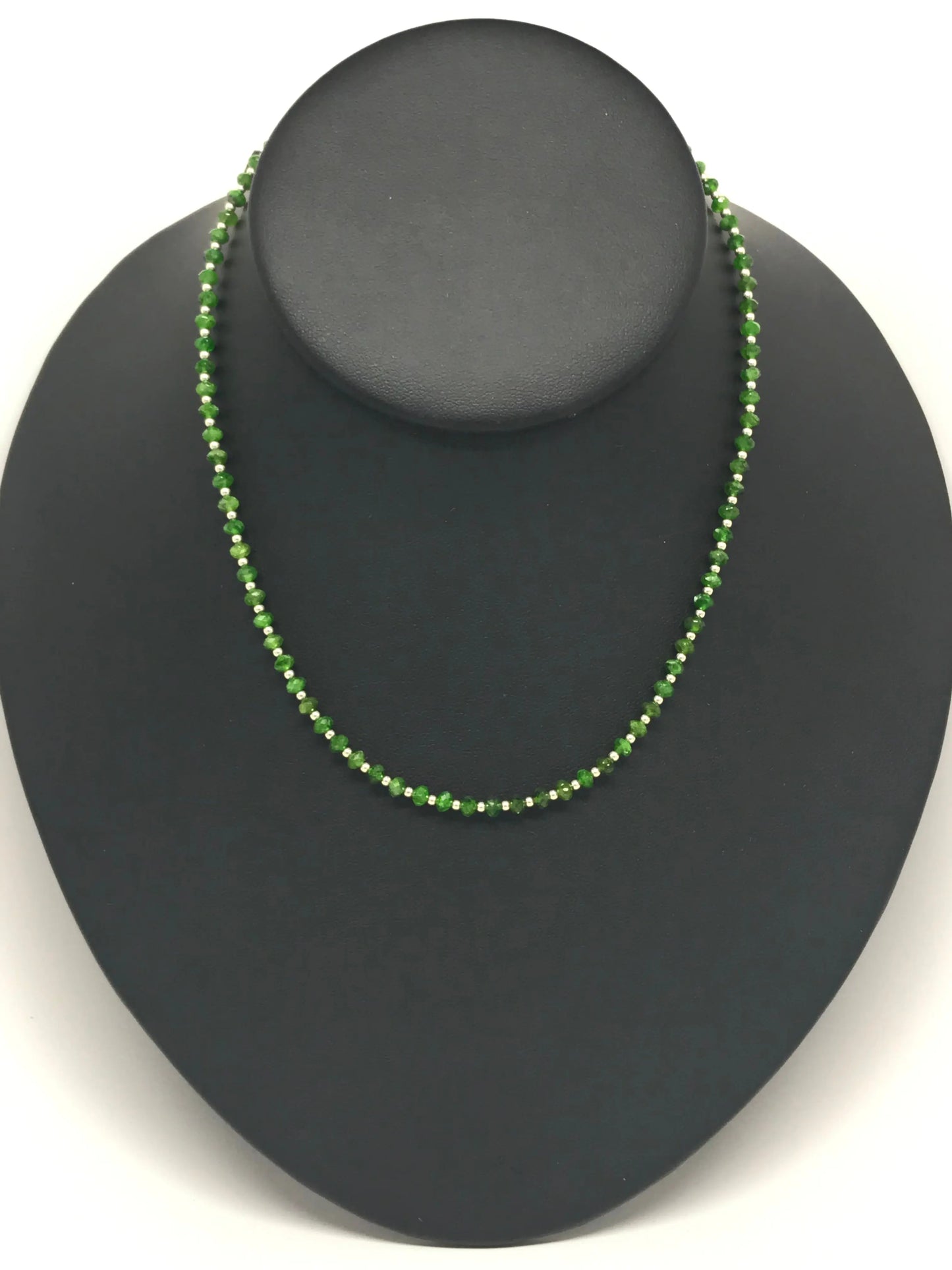 Chrome Diopside 16" Necklace Tarazed Gems & Jewellery