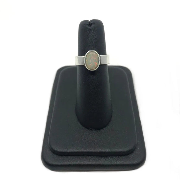 Ethiopian Opal Ring Size 5.5 Tarazed Gems & Jewellery