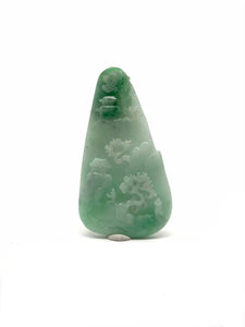 Jade Landscape Carving (Myanmar / Burma) Tarazed Gems & Jewellery