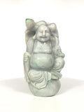 Jade Laughing Buddha Carving (Myanmar / Burma) Tarazed Gems & Jewellery