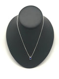 Kyanite Rectangle Necklace With Chain Tarazed Gems & Jewellery