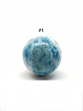 Larimar Spheres (Dominican Republic) Tarazed Gems & Jewellery