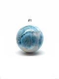 Larimar Spheres (Dominican Republic) Tarazed Gems & Jewellery