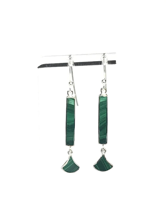 Malachite Earrings Tarazed Gems & Jewellery