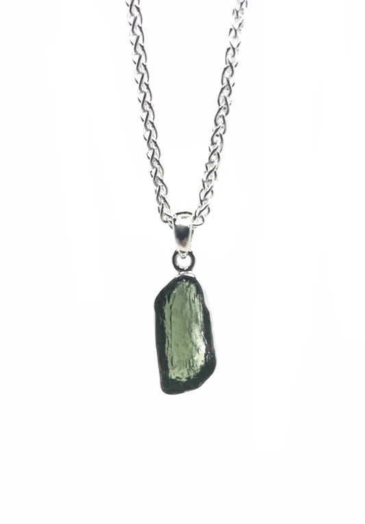 Moldavite Pendant Tarazed Gems & Jewellery