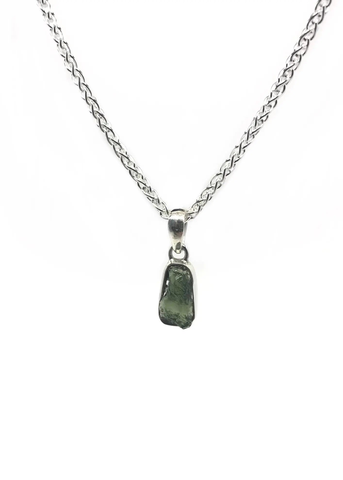 Moldavite Pendant Tarazed Gems & Jewellery