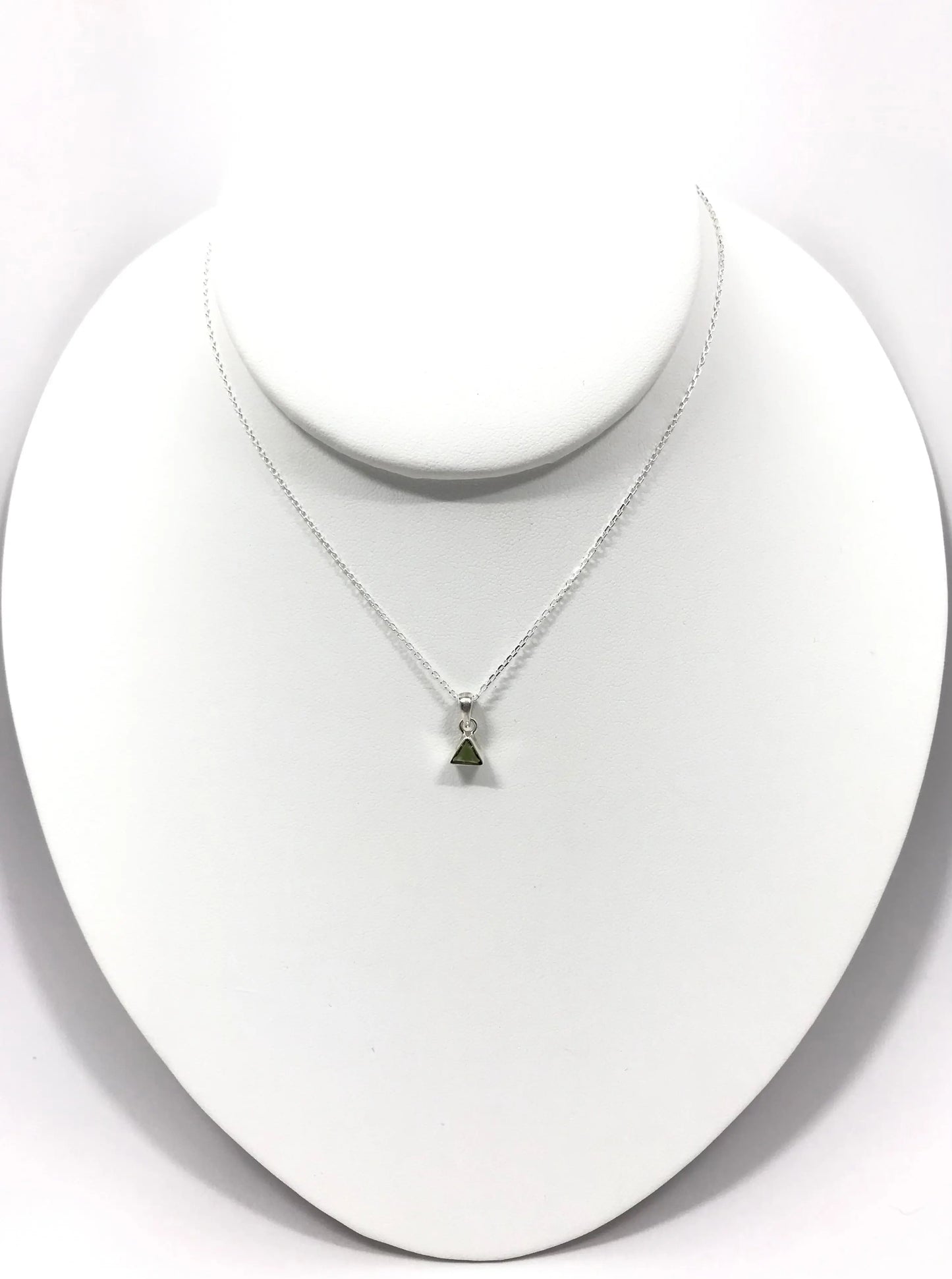 Moldavite Trilliant Pendant Tarazed Gems & Jewellery