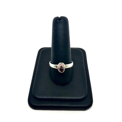 Morganite Oval Ring Size 9.25 Tarazed Gems & Jewellery