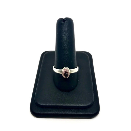 Morganite Oval Ring Size 9.25 Tarazed Gems & Jewellery