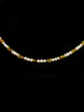 Pearl and Yellow Sapphire Necklace 16" Tarazed Gems & Jewellery