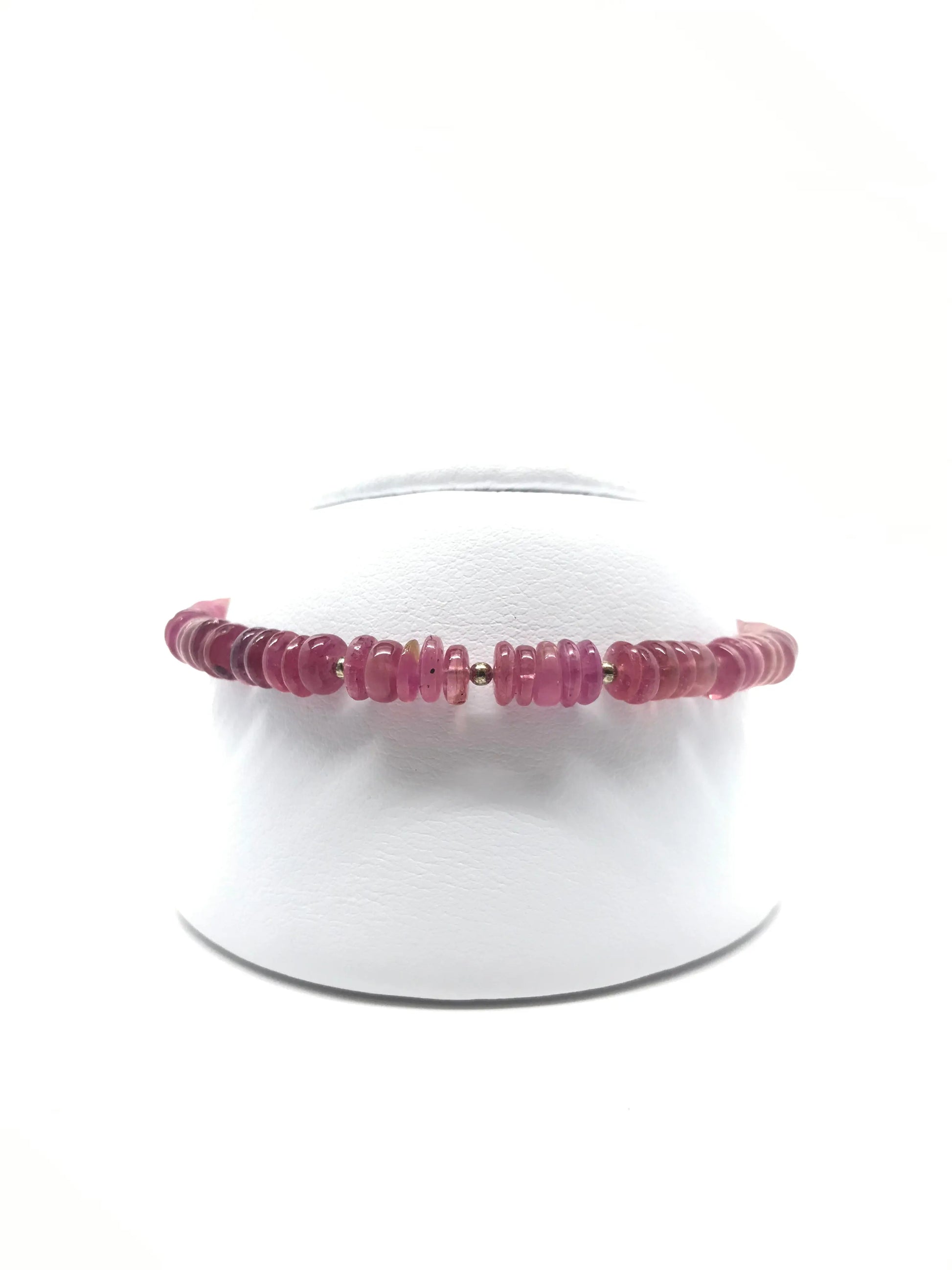 Pink Sapphire and Ruby 8" Bracelet Tarazed Gems & Jewellery