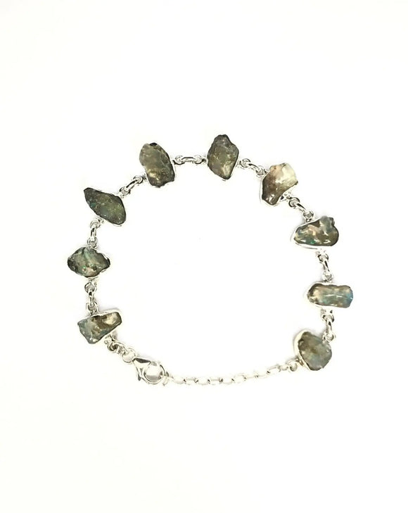 Raw Ethiopian Opal Bracelet Tarazed Gems & Jewellery