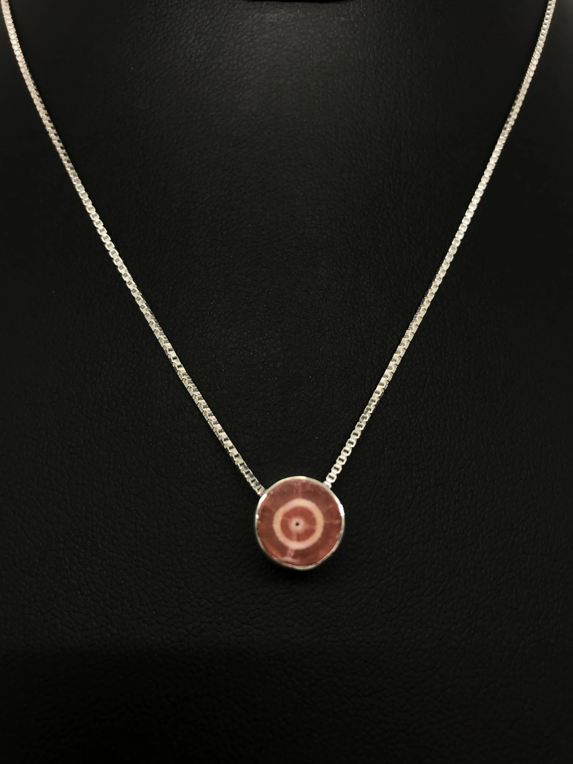 Rhodochrosite Necklace With Chain Tarazed Gems & Jewellery