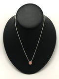 Rhodochrosite Necklace With Chain Tarazed Gems & Jewellery