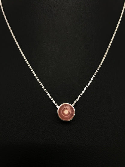 Rhodochrosite Necklace With Chain Tarazed Gems & Jewellery