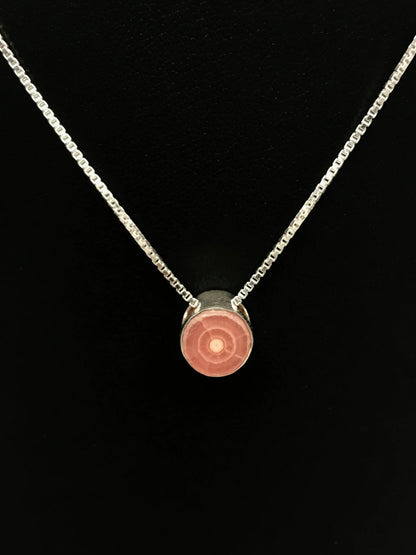 Rhodochrosite Necklace With Chain Tarazed Gems & Jewellery