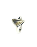 Schalenblende Triangle Ring Size 6 Tarazed Gems & Jewellery