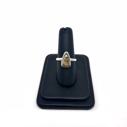 Schalenblende Triangle Ring Size 7 Tarazed Gems & Jewellery