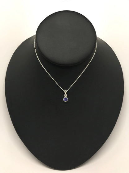 Tanzanite Circle Pendant Tarazed Gems & Jewellery